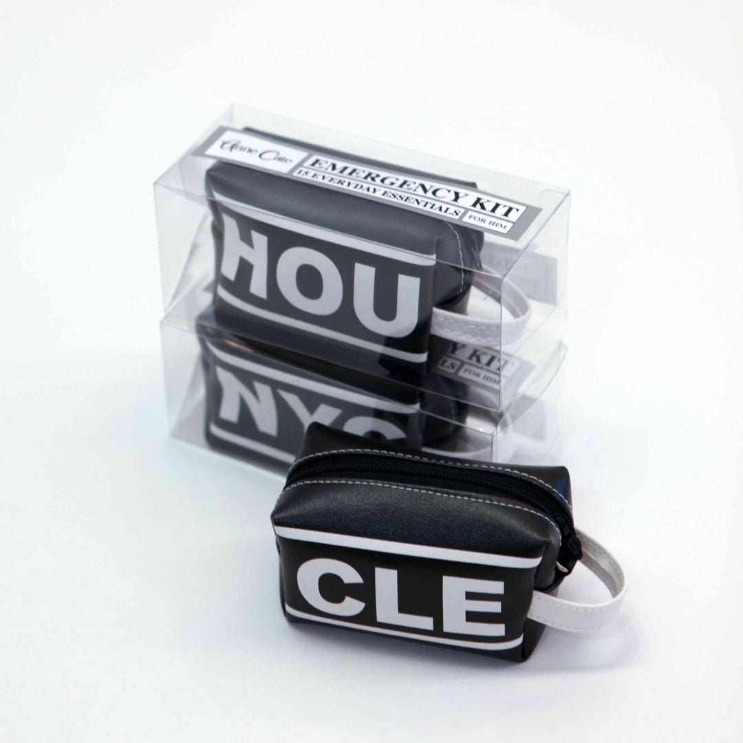 CLT (Charlotte) City Mini Bag Emergency Kit - For Him