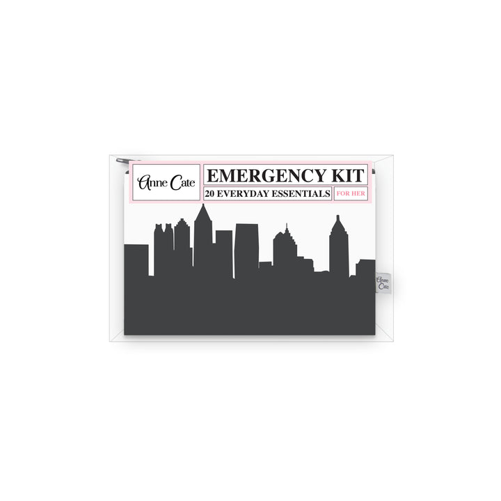 Atlanta GA Skyline Mini Wallet Emergency Kit - For Her