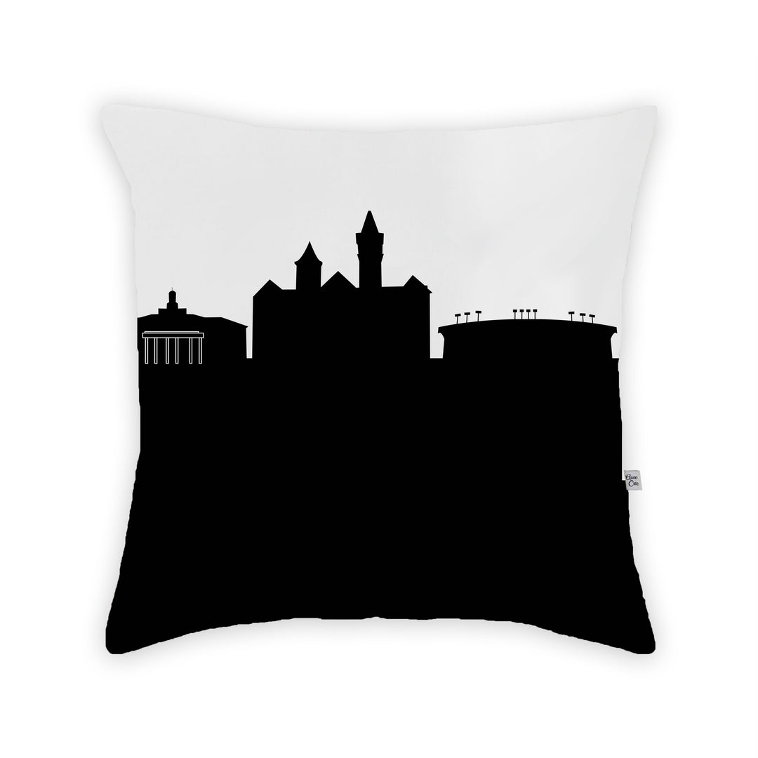 Auburn AL (Auburn University) Skyline Large Throw Pillow