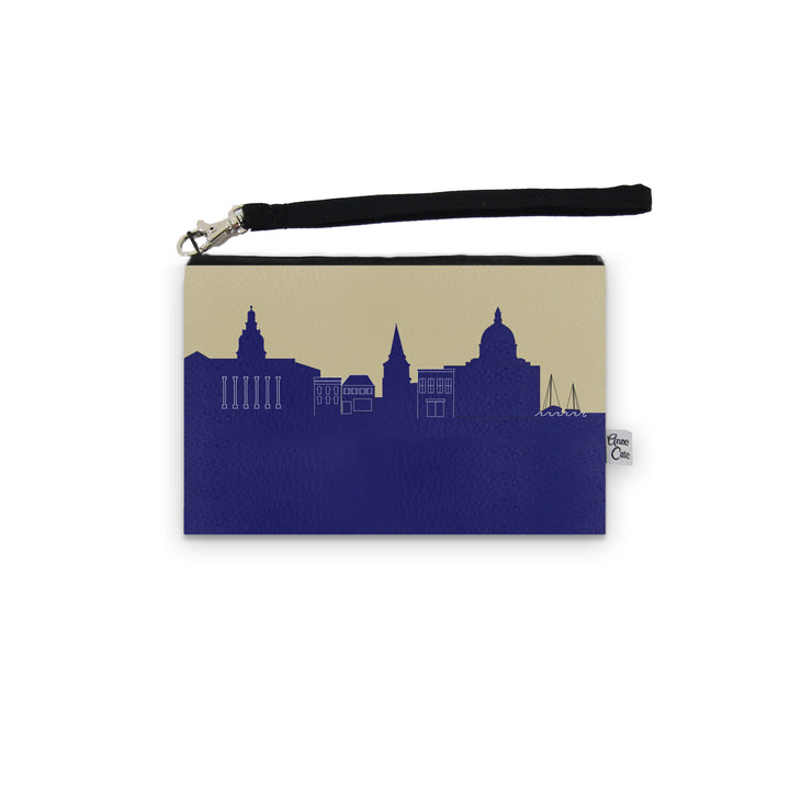 Annapolis MD (United States Naval Academy) Skyline Game Day Wristlet - Stadium Approved