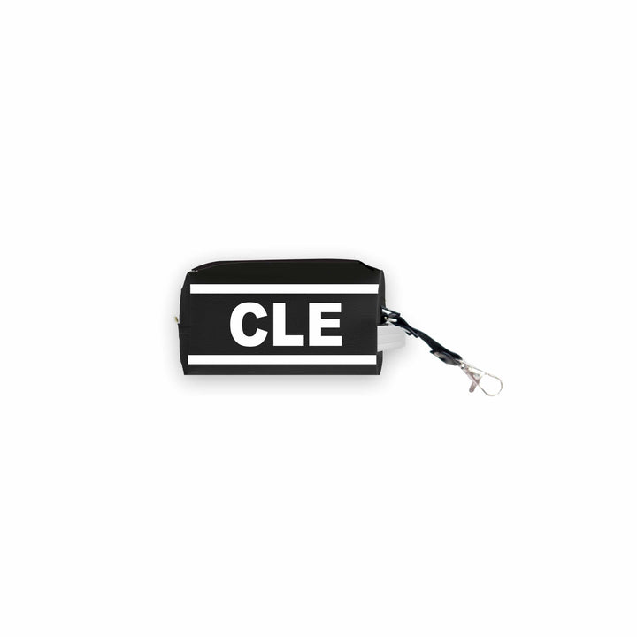 CLE (Cleveland) City Abbreviation Multi-Use Mini Bag Keychain