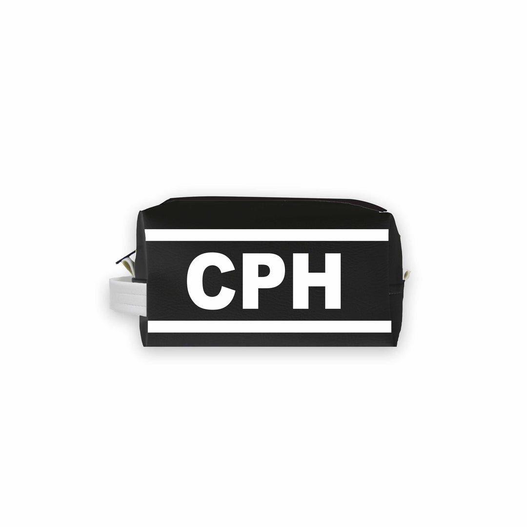 CPH (Copenhagen) City Abbreviation Travel Dopp Kit Toiletry Bag