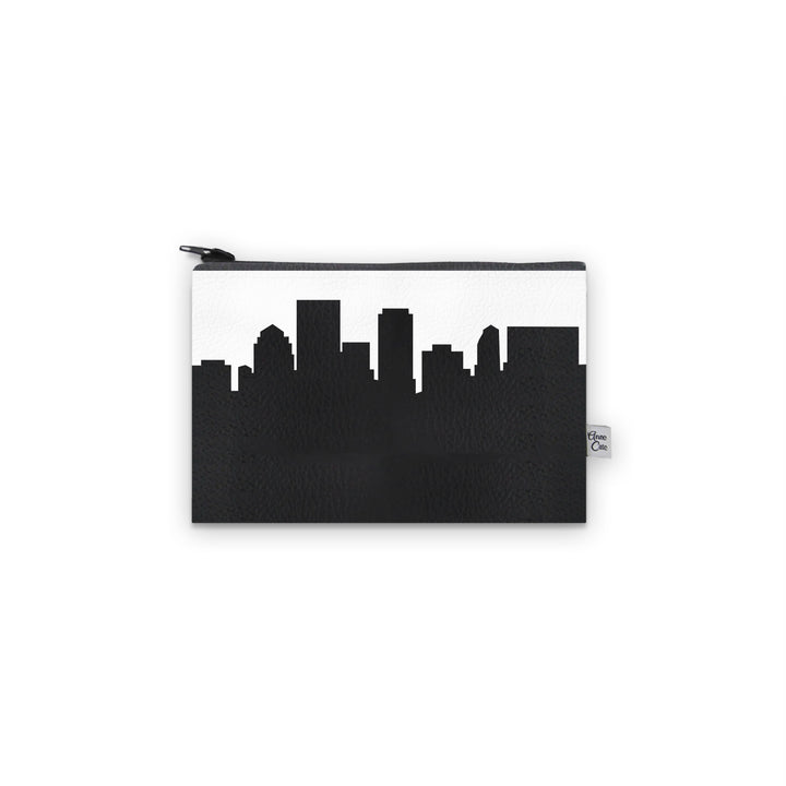 Dayton OH Skyline Vegan Leather Mini Wallet