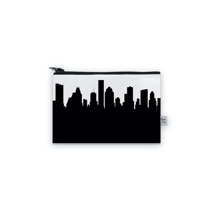 Houston Texas Skyline Canvas Mini Purse