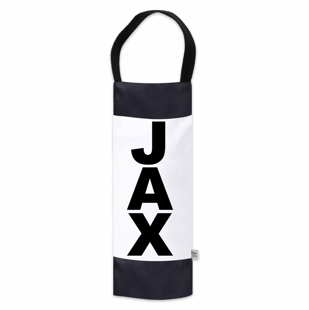 JAX (Jacksonville) City Abbreviation Canvas Wine Tote