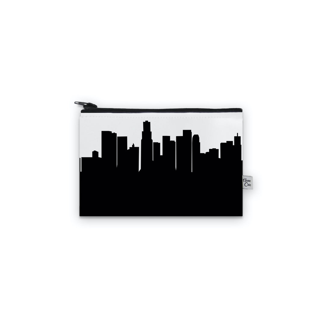 Los Angeles CA Skyline Canvas Mini Purse