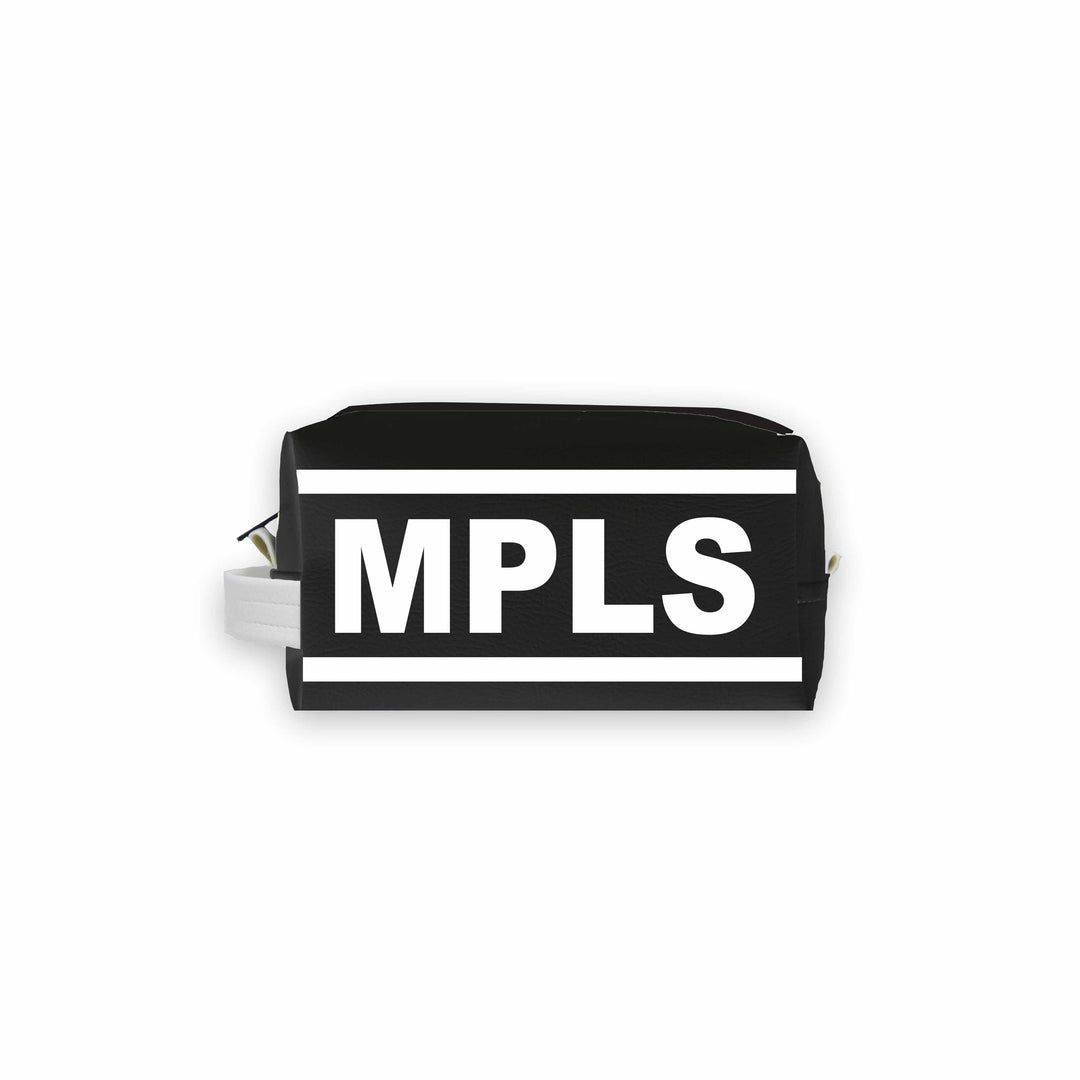 MPLS (Minneapolis) City Abbreviation Travel Dopp Kit Toiletry Bag