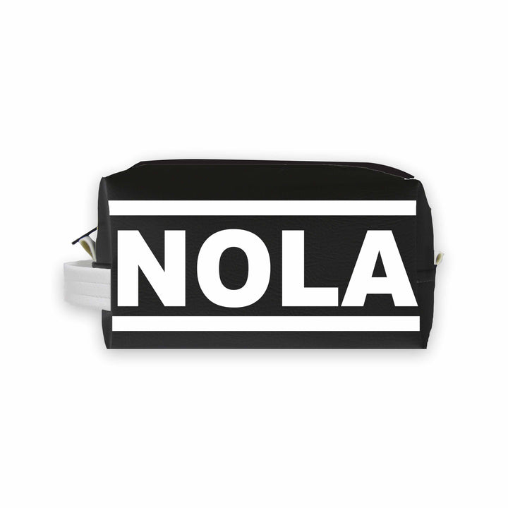 NOLA (New Orleans) City Abbreviation Travel Dopp Kit Toiletry Bag