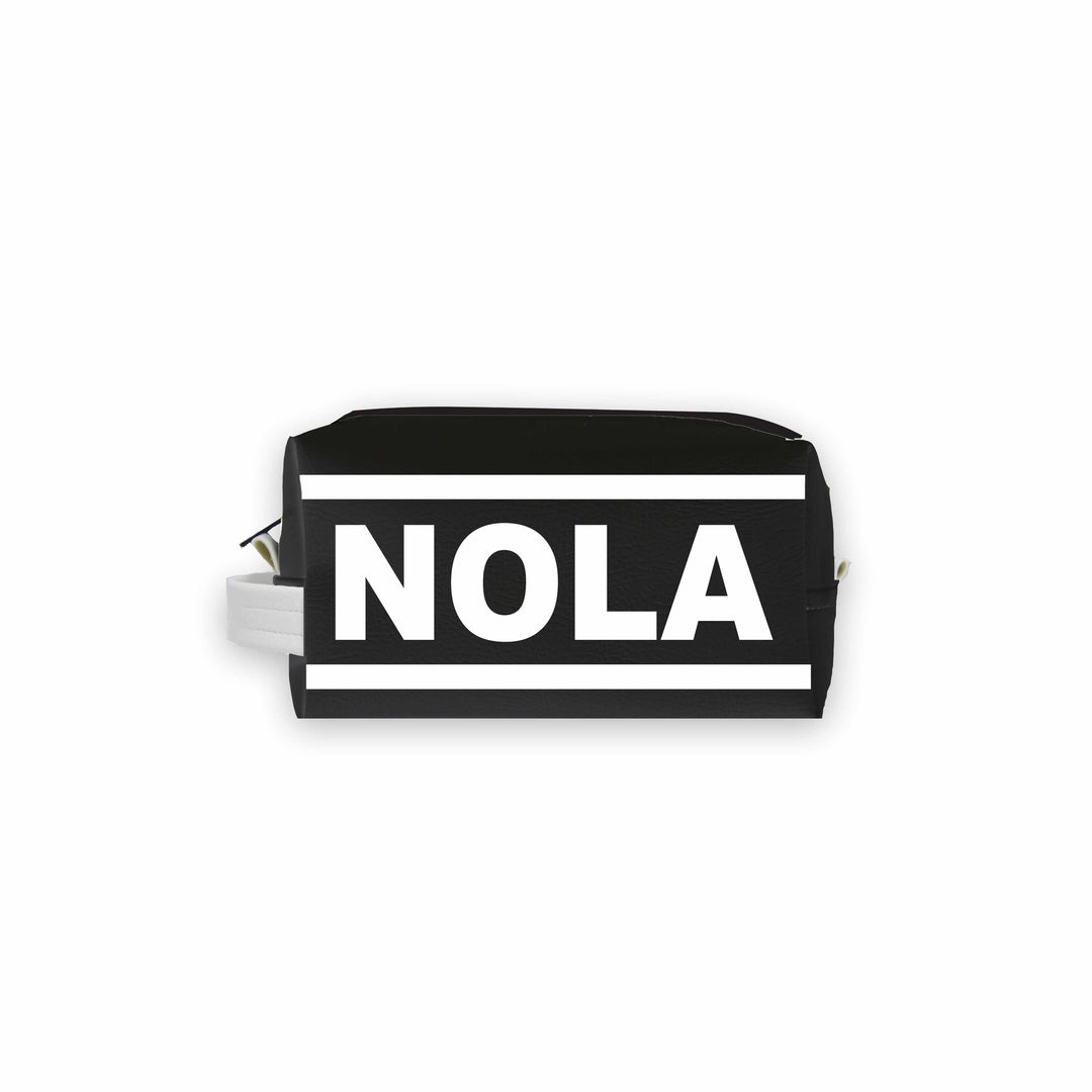NOLA (New Orleans) City Abbreviation Travel Dopp Kit Toiletry Bag