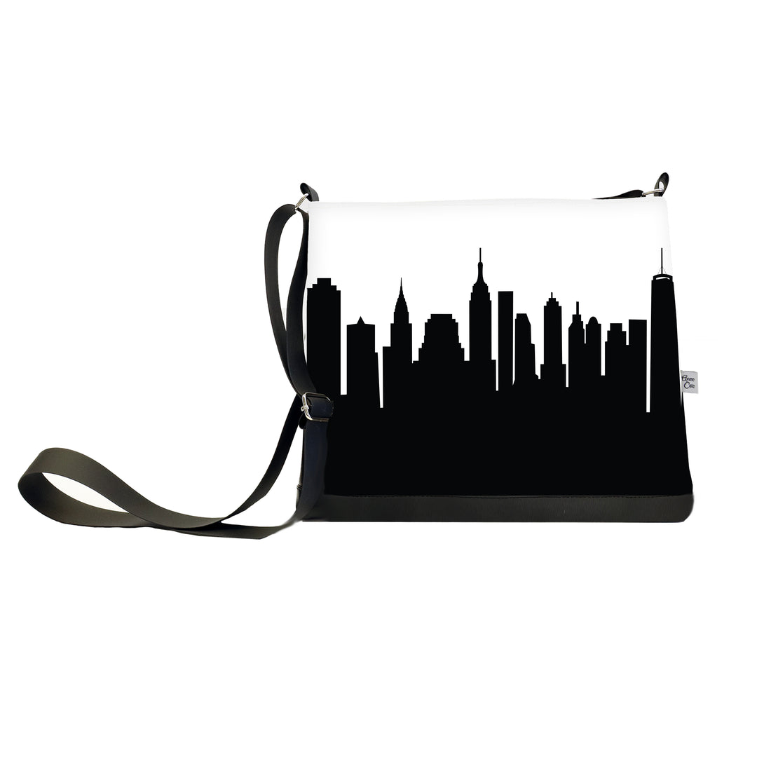 New York City NY Skyline Crossbody Bag