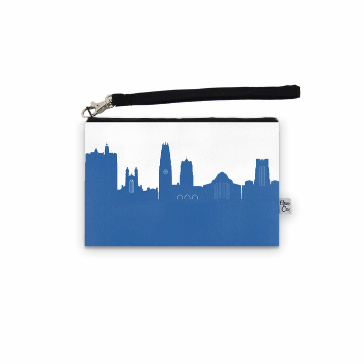 New Haven CT (Yale University) Skyline Game Day Wristlet - Stadium Approved