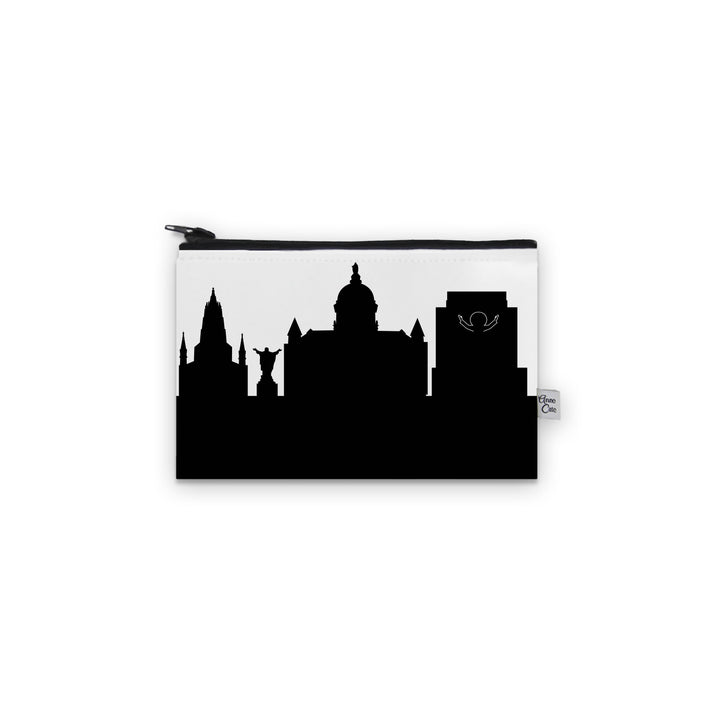 South Bend IN (University of Notre Dame) Skyline Canvas Mini Purse