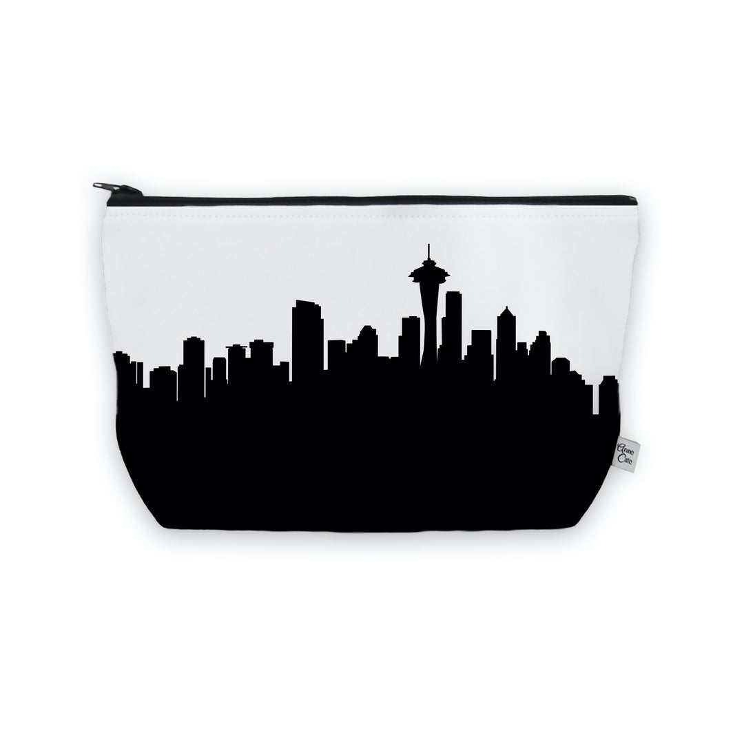 Seattle WA Skyline Cosmetic Makeup Bag