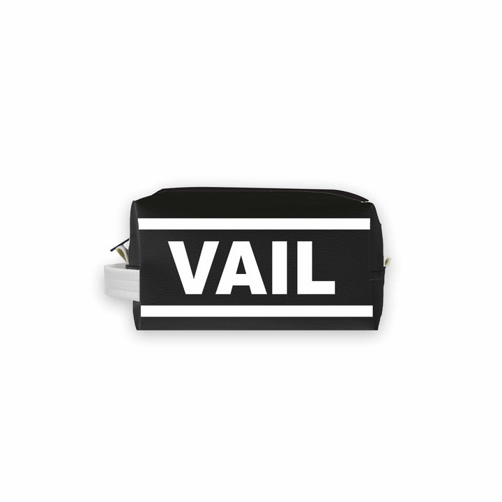 VAIL City Abbreviation Travel Dopp Kit Toiletry Bag