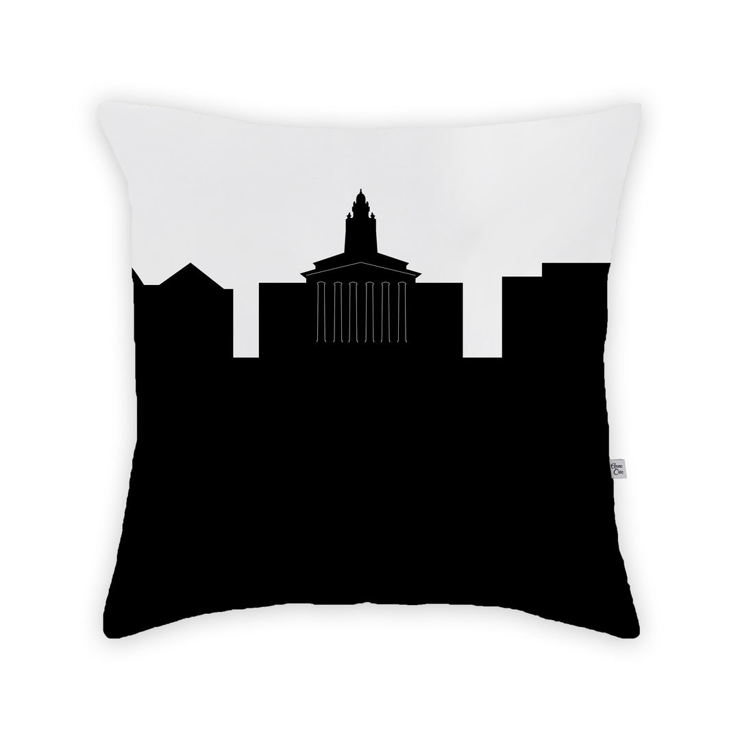 Granville OH (Denison University) Skyline Large Throw Pillow