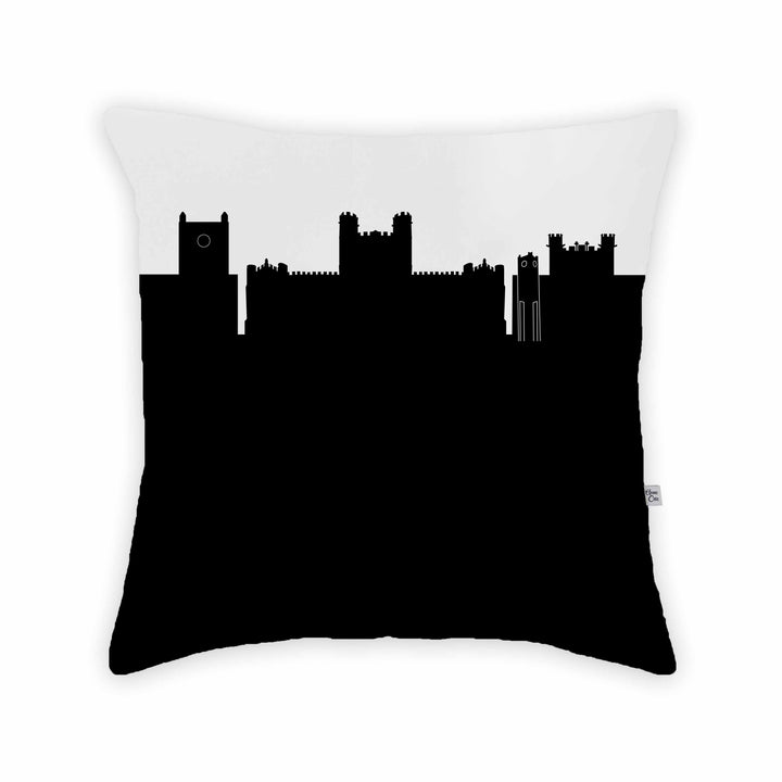 Norman OK (University of Oklahoma) Skyline Large Throw Pillow