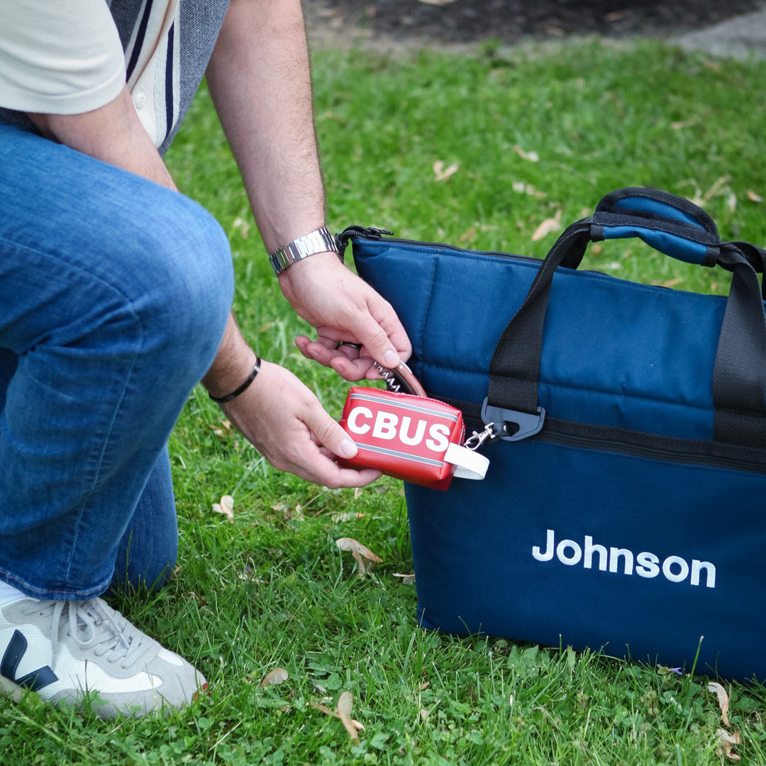 AKR (Akron) Game Day Multi-Use Mini Bag Keychain