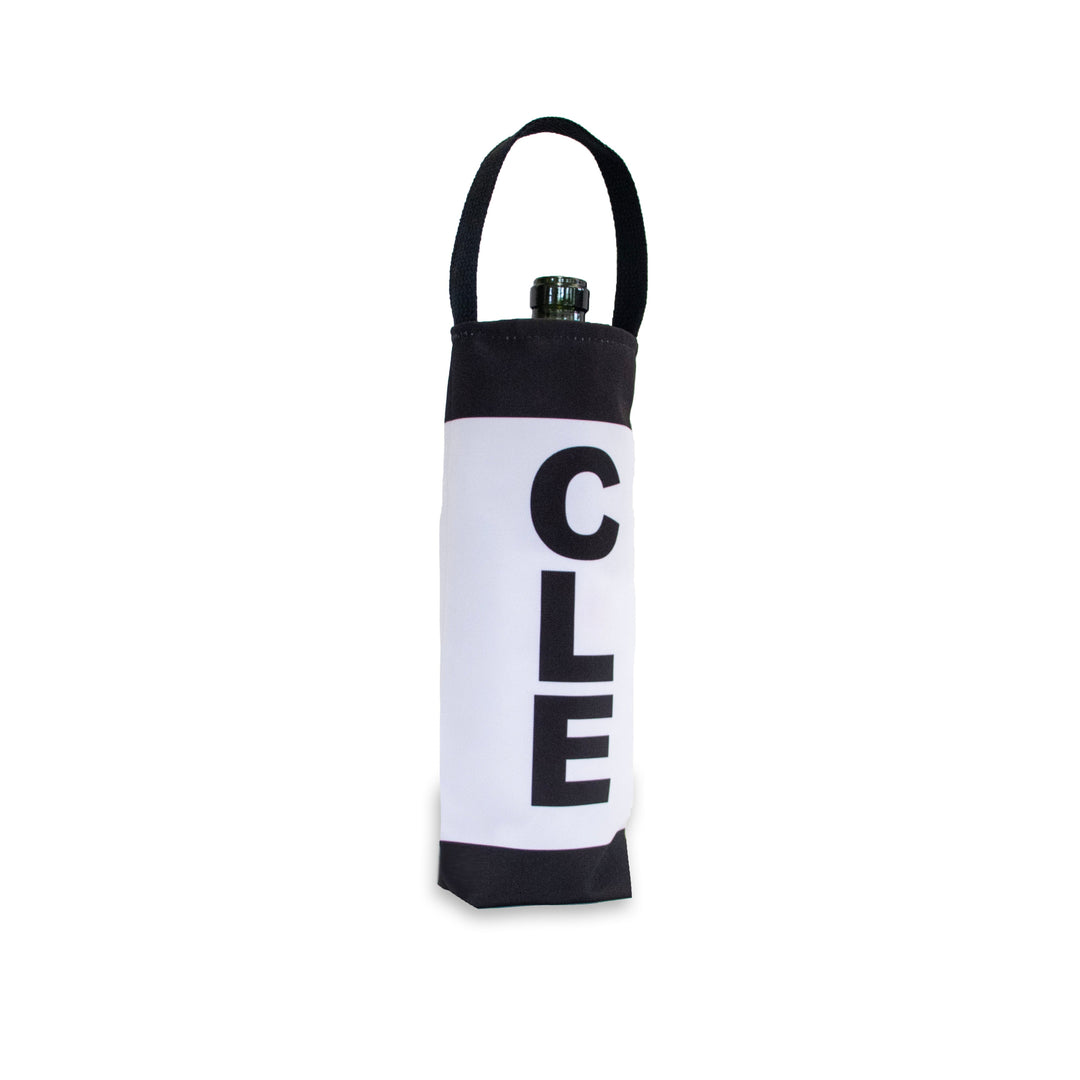 WDC (Washington D.C.) City Abbreviation Canvas Wine Tote