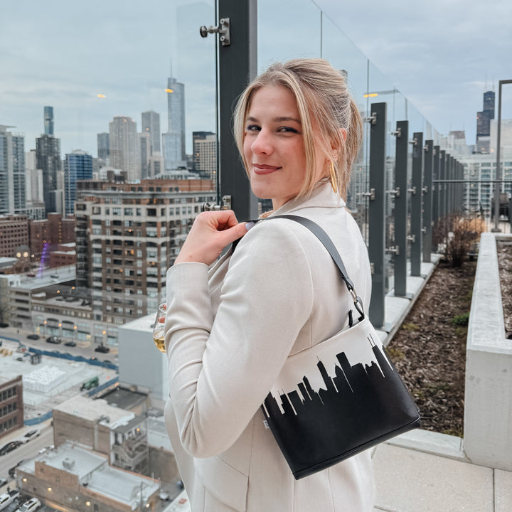 Milan Italy Skyline Shoulder Bag