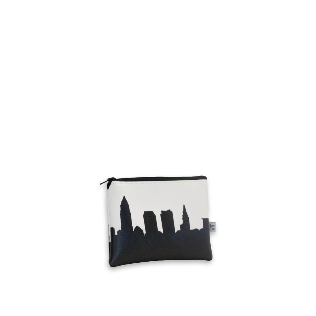 Berlin Germany Skyline Vegan Leather Mini Wallet