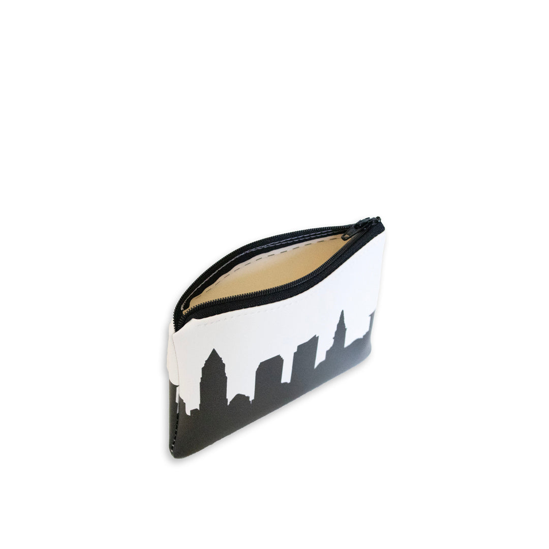 Berlin Germany Skyline Vegan Leather Mini Wallet