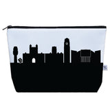 Ann Arbor MI (University of Michigan) Skyline Cosmetic Makeup Bag
