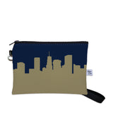 Collegiate Football Stadium Skyline Game Day Wristlet