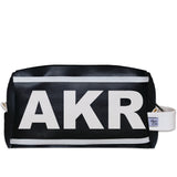 City Abbreviation Travel Dopp Kit Toiletry Bag