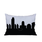 Albany NY Skyline Lumbar Pillow