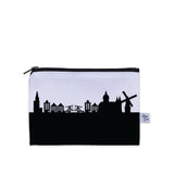 Amsterdam Netherlands Skyline Canvas Mini Purse