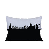 Amsterdam Netherlands Skyline Lumbar Pillow