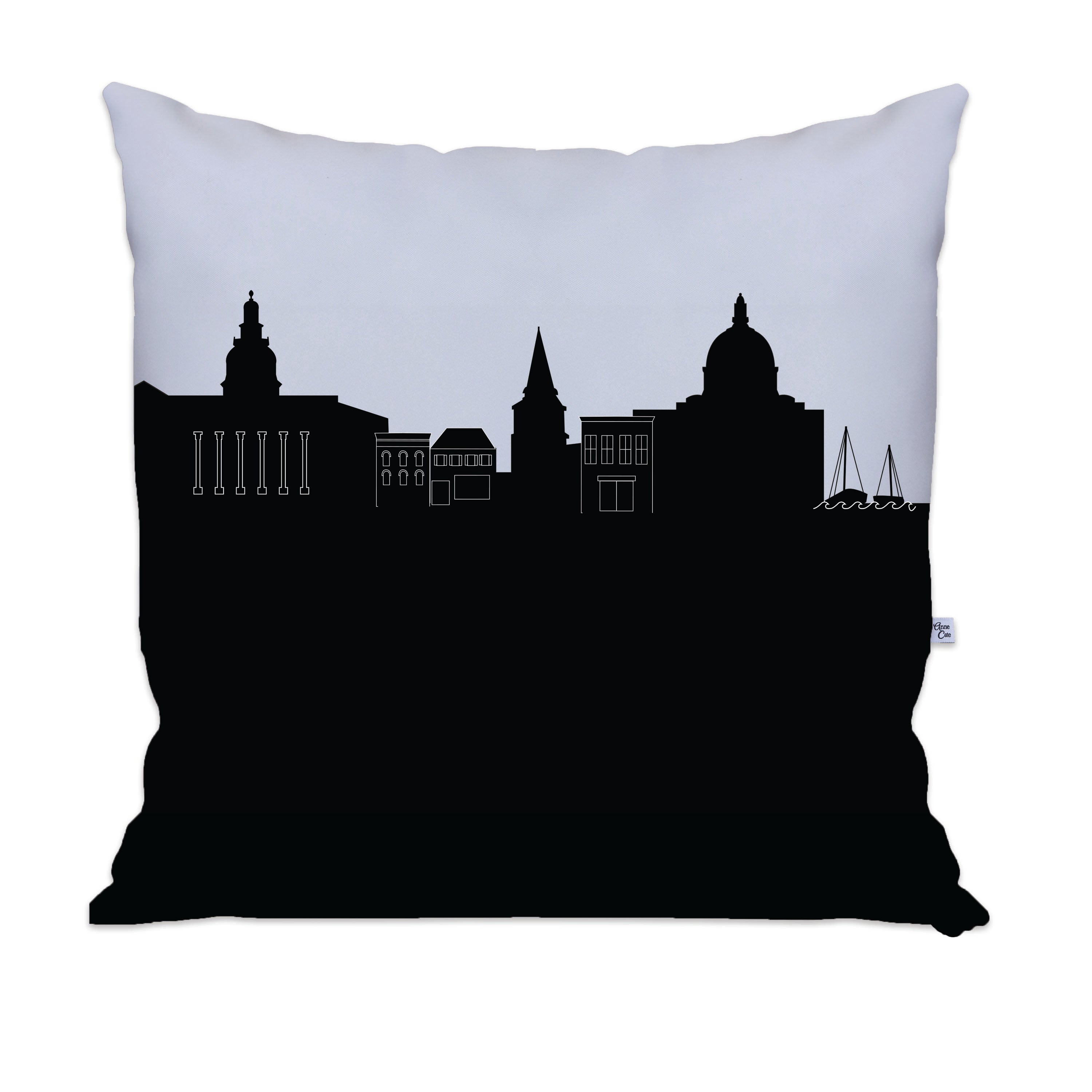 Skyline Large Throw Pillow