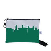 Collegiate Football Stadium Skyline Game Day Wristlet