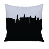 Athens OH (Ohio University) Skyline Large Throw Pillow