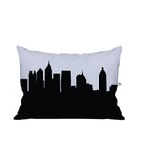 Atlanta GA Skyline Lumbar Pillow