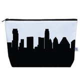 Austin TX Skyline Cosmetic Makeup Bag