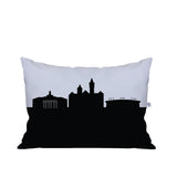 Auburn AL (Auburn University) Skyline Lumbar Pillow