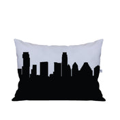 Austin TX Skyline Lumbar Pillow
