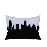 Austin TX Skyline Lumbar Pillow