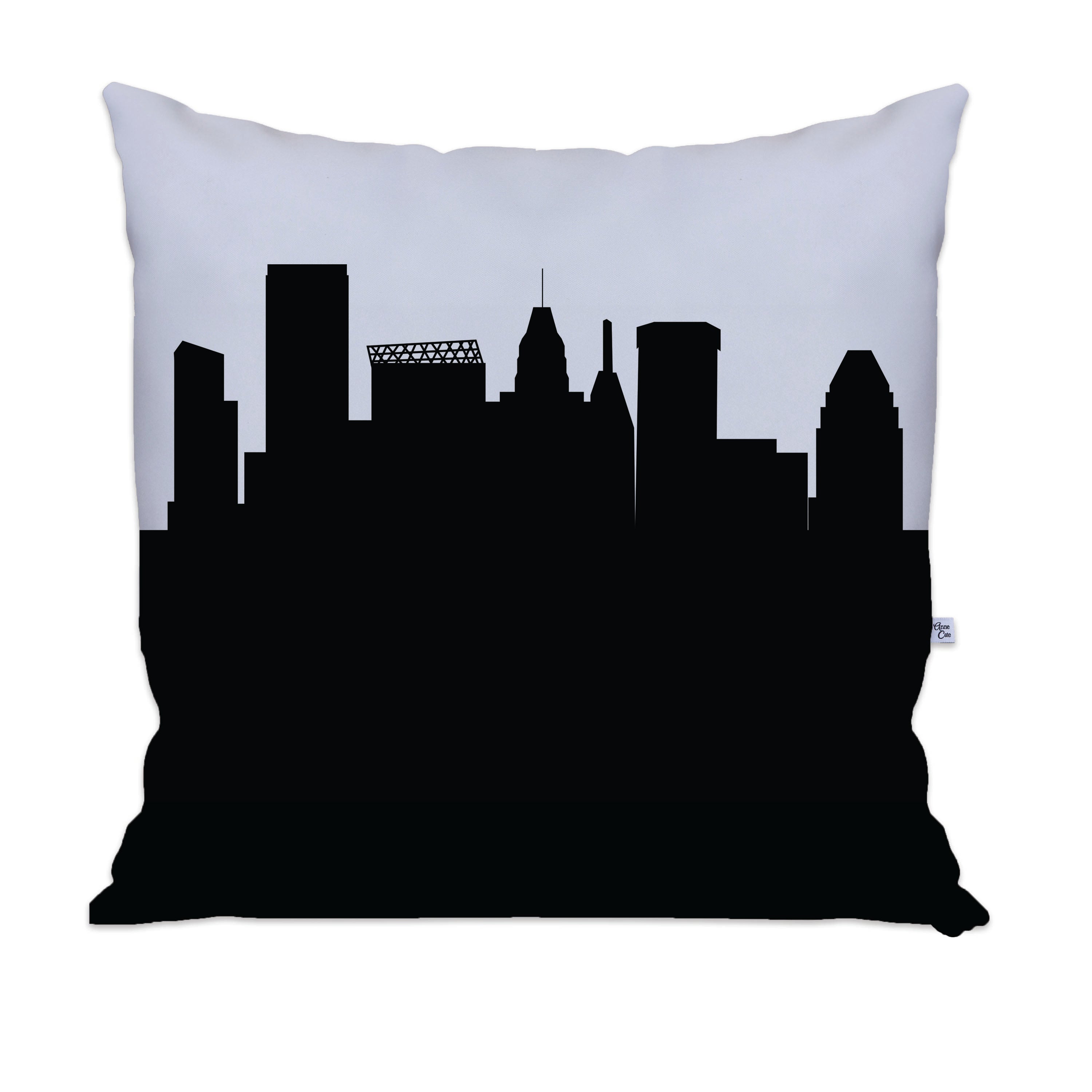 Skyline Large Throw Pillow