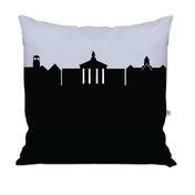 Berea OH (Baldwin Wallace University) Skyline Large Throw Pillow