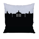 Berea OH (Baldwin Wallace University) Skyline Large Throw Pillow
