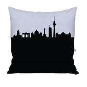 Berlin Germany Skyline Large Throw Pillow