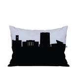 Bowling Green OH (Bowling Green State University) Skyline Lumbar Pillow