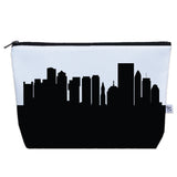 Boston MA Skyline Cosmetic Makeup Bag