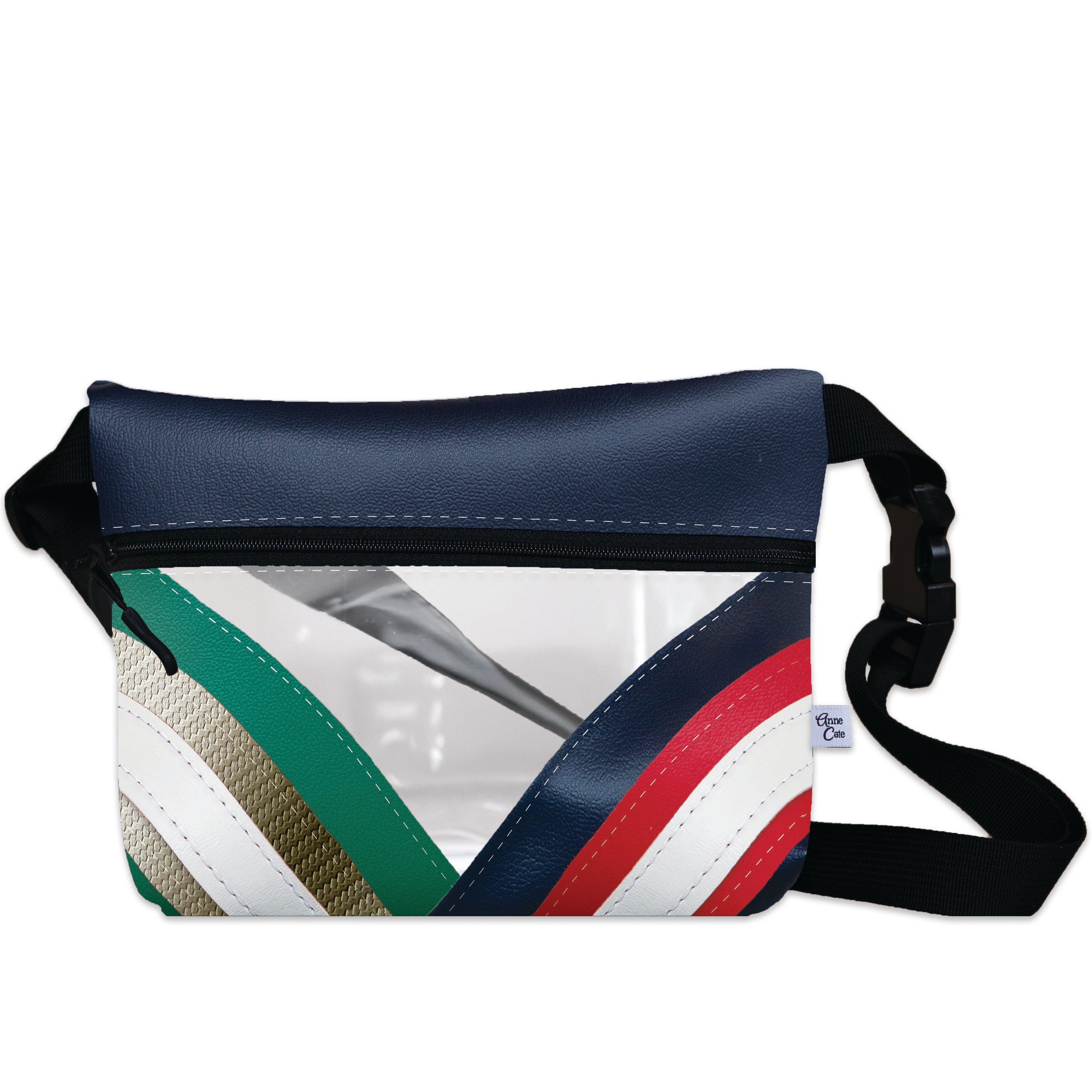 City League Clear Stripe Game Day Fanny Pack