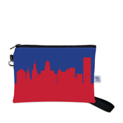 Football Stadium Skyline Game Day Wristlet