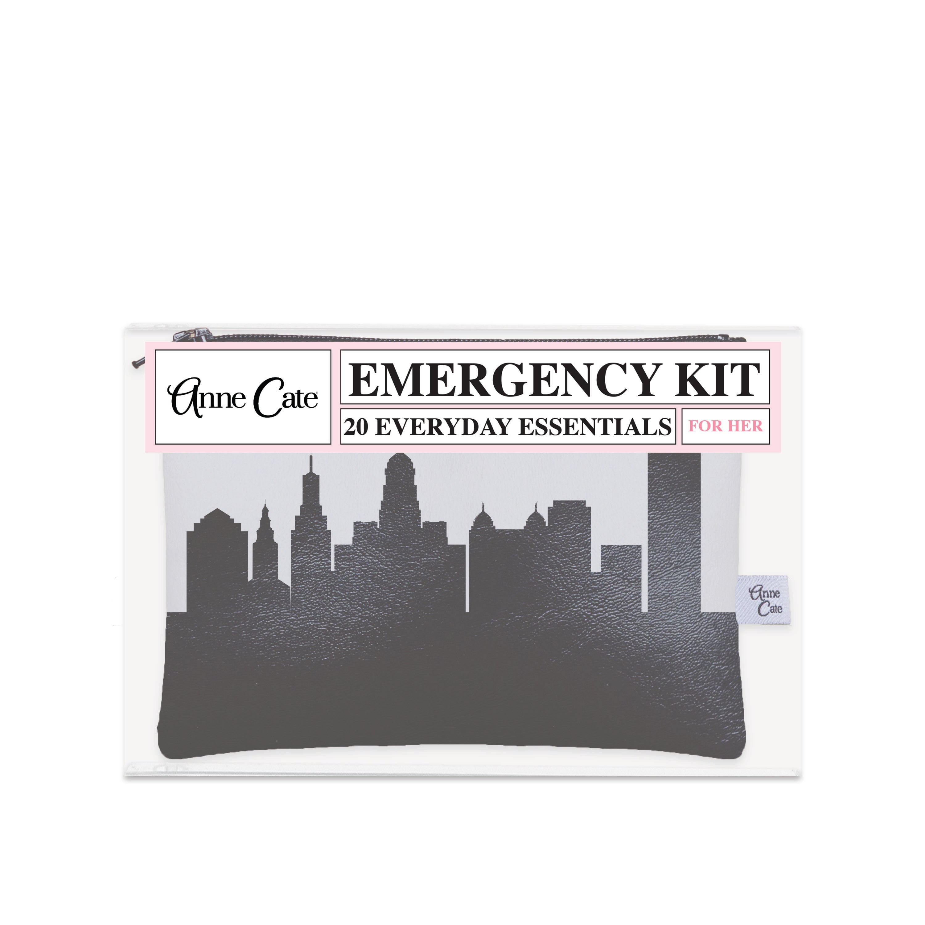 Buffalo NY Skyline Mini Wallet Emergency Kit - For Her