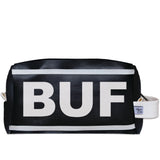 BUF (Buffalo) City Abbreviation Travel Dopp Kit Toiletry Bag