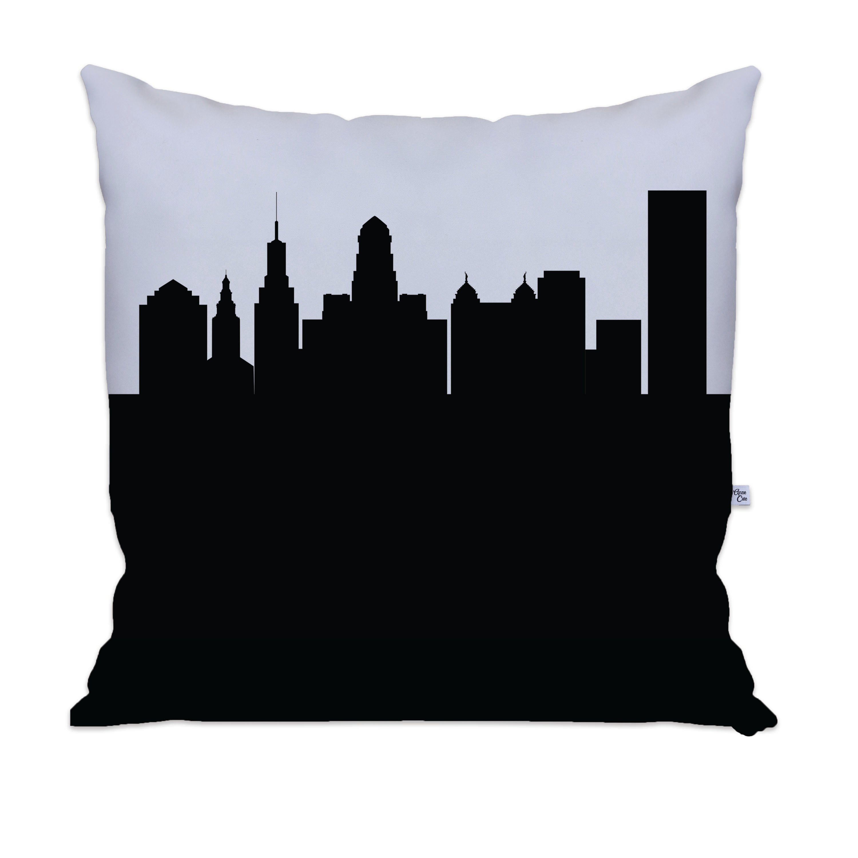 Skyline Large Throw Pillow